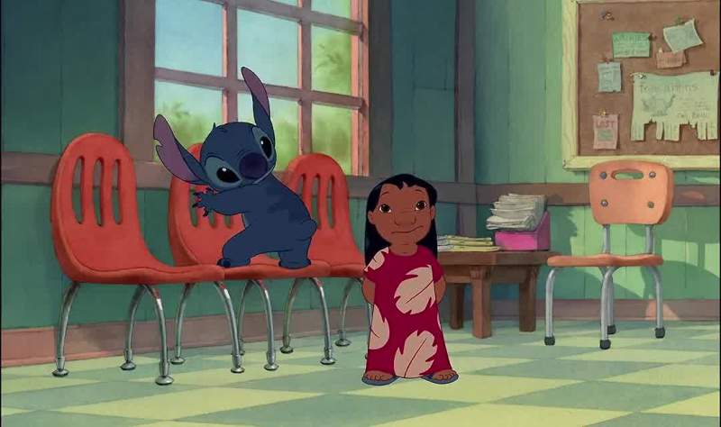 His name is Stitch