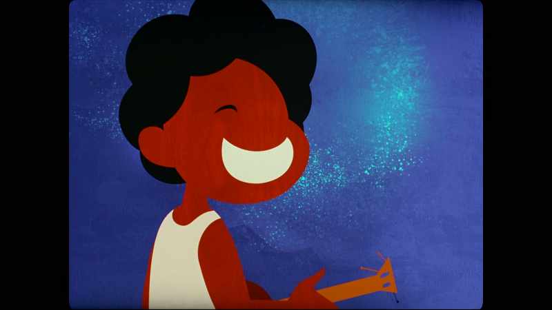 His smile