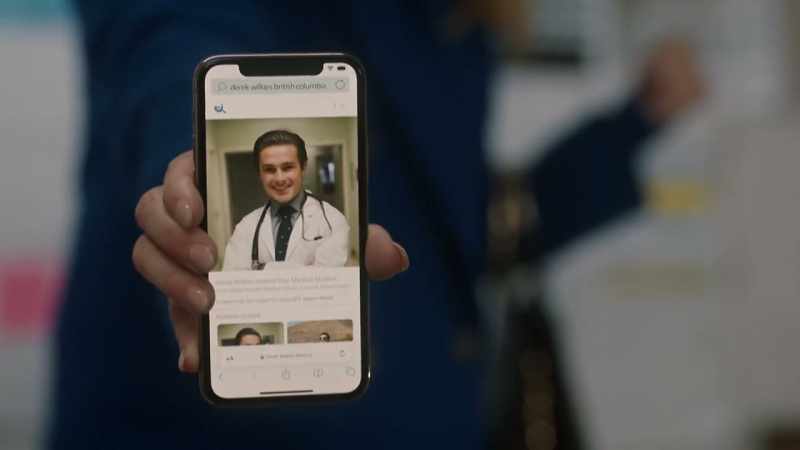 His son was a medical student named Derek