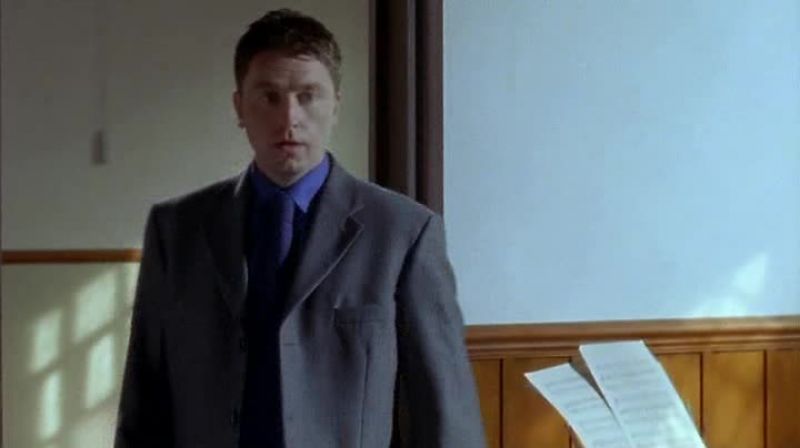 His suit's still hanging up in his locker