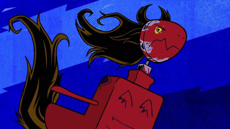 (hissing) - (roars)