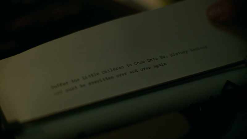 History beckons and must be rewritten over and over again.