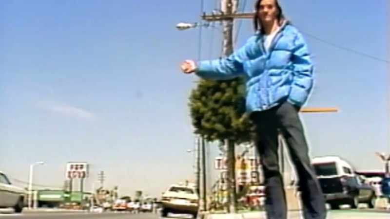 Hitchhiking was very popular