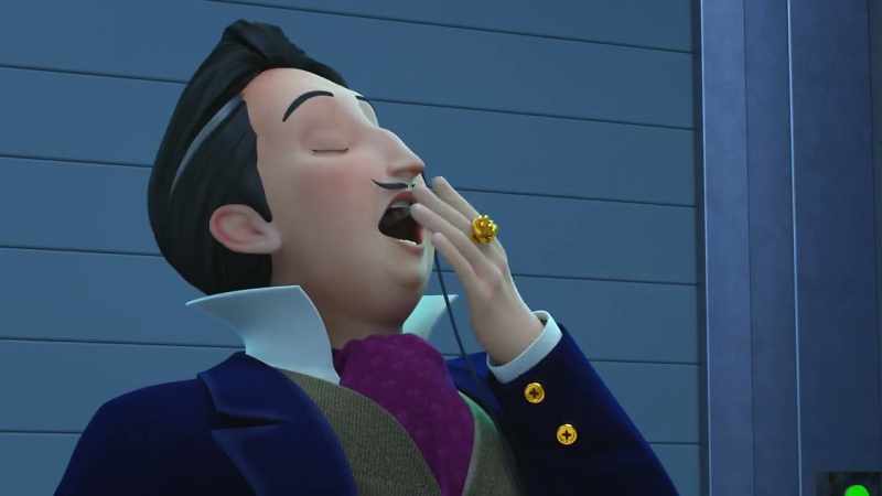 Hm. [YAWNS]