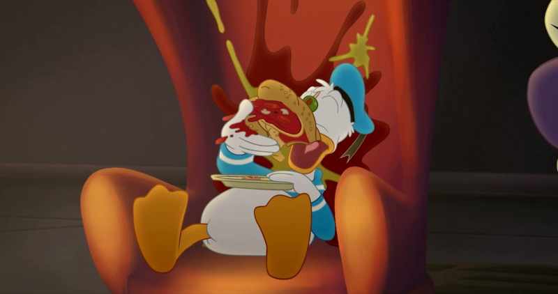 Hmm. -(Donald chomping)