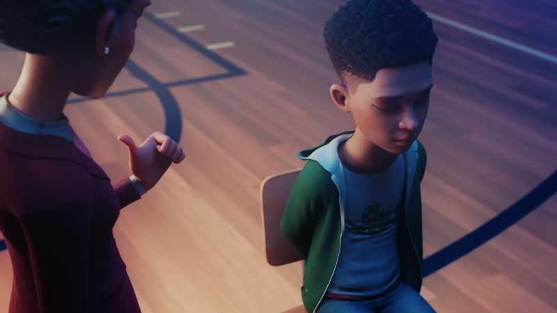 Hmm. This kid's power doesn't last very long