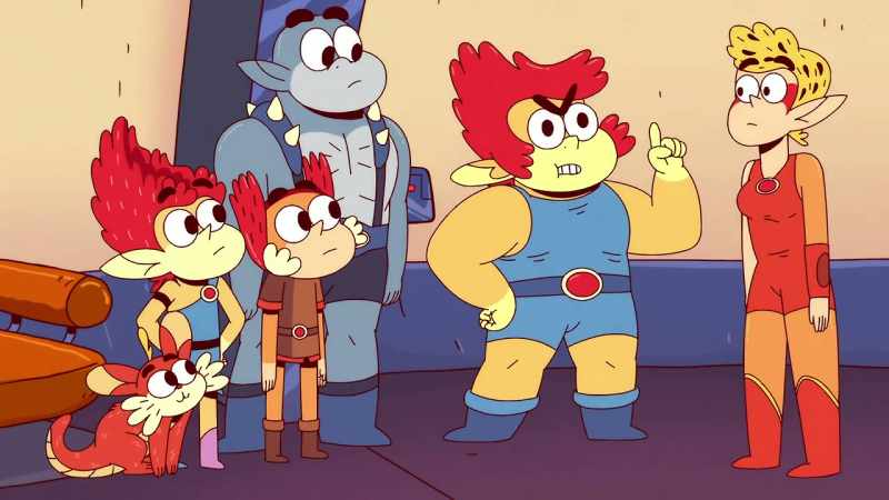 Hmm. You're right. Pumm-Ra can only join the ThunderCats