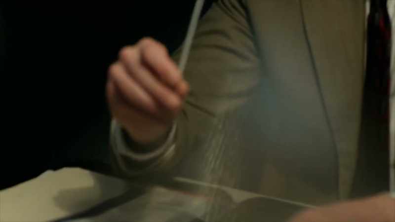 [Hofsass] Along with his DNA swabs and fingerprints