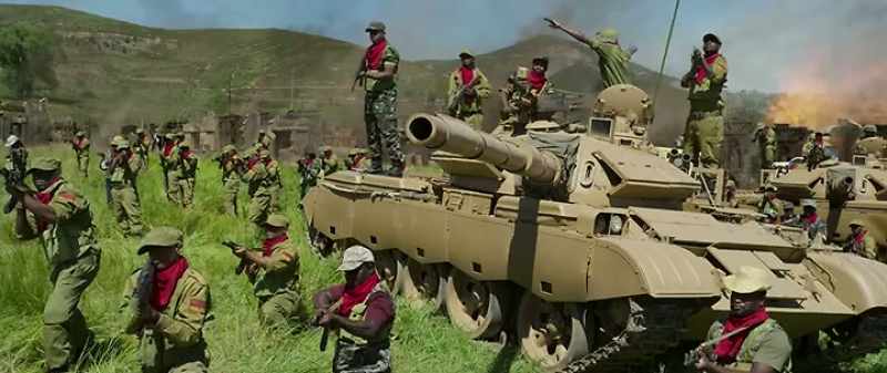 Hold your fire! It's Chinese