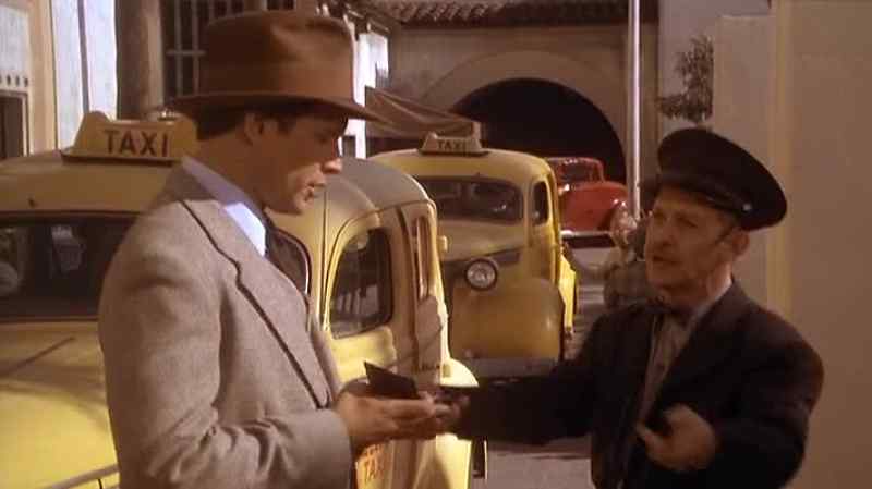 Hold it, hold it. You can't have that cab