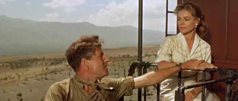 Hold it! Mrs Wyatt, please get back on the train! Mrs Wyatt!
