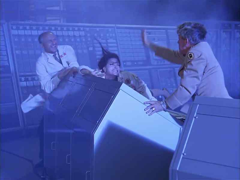 Hold on! - Cut the power grid! Shut that down!