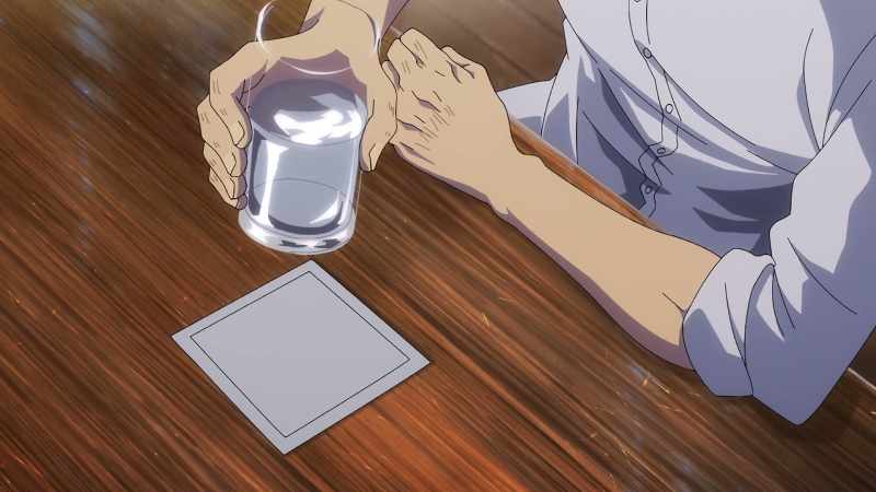Hold on. Let me at least drink some water