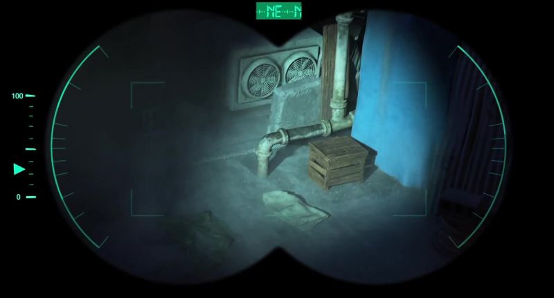 Hold up. Spotted something at two o'clock