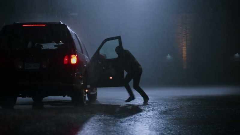 Holden, get in the car! - (gunfire)