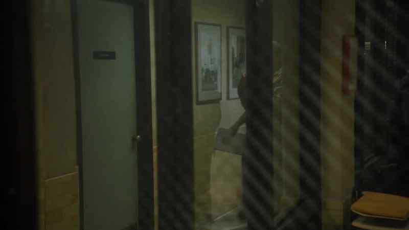 Holding cells are in back