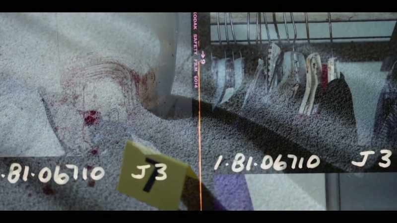 HOLES: The offender's semen was found