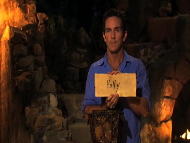 Holly. One vote Holly