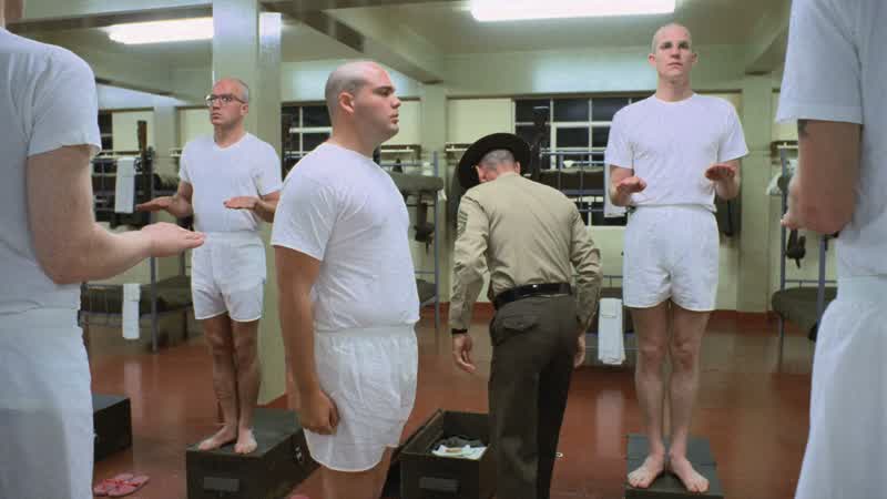 Holy JesusWhat is thatWhat the fuck is thatWhat is that private pyleSir a jelly doughnut sirA jelly doughnut Sir yes sirHow did it get here Sir I took it from the mess hall sirIs chow allowed in the