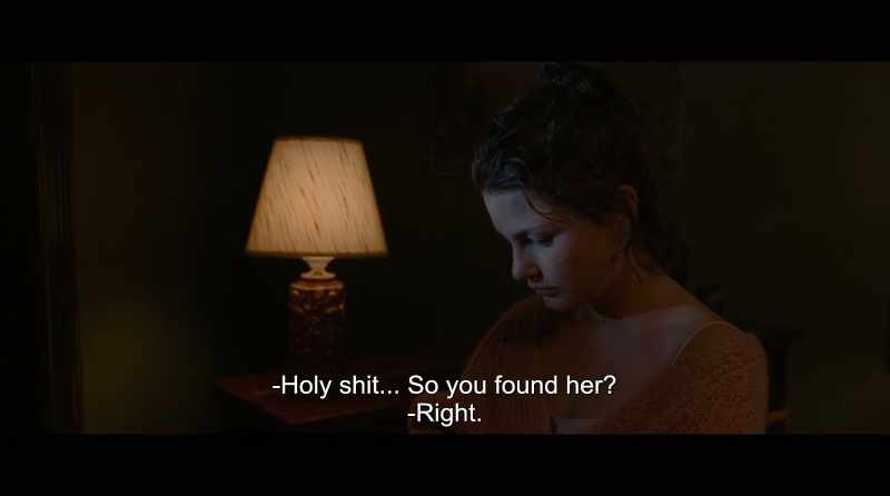 Holy shit... 80 you found her? - Right