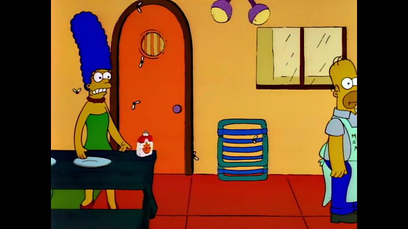 Homer, all these flies