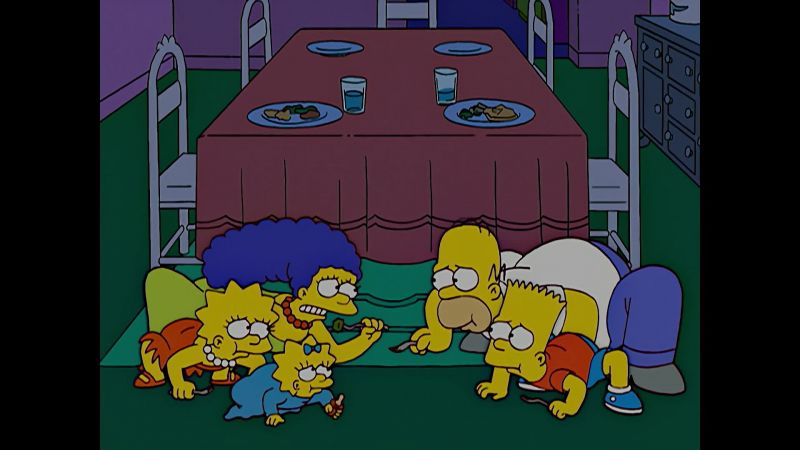 Homer, we can’t scuttle like crabs