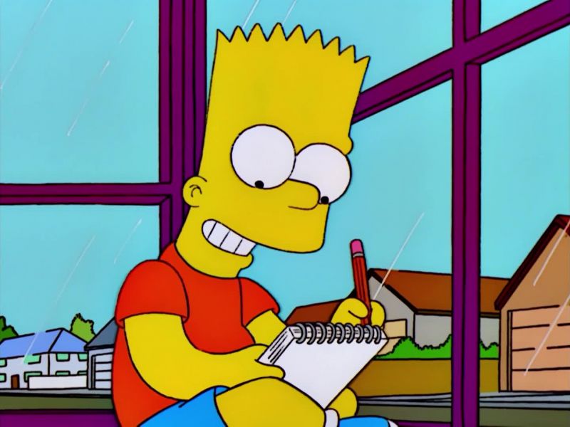 HOMER: This'll teach that stupid chair!