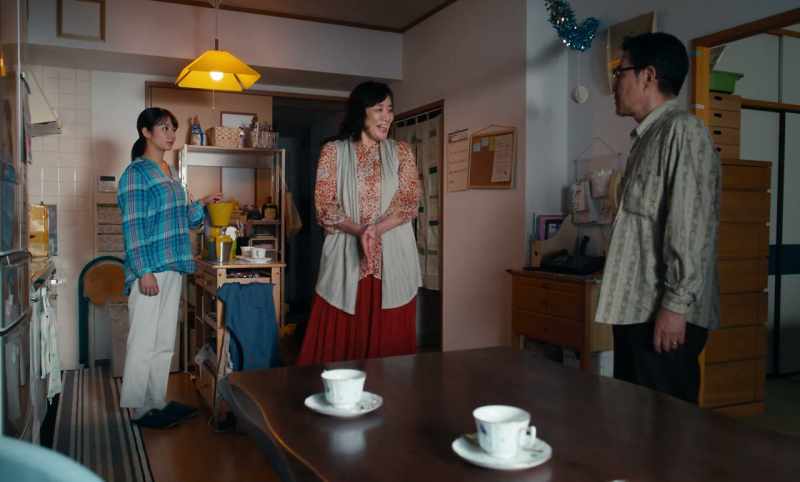 Honey, that's rude! Apologise to Taeko-san