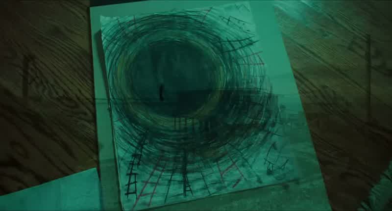 Hi Mom Honey the house you drew for meWhere did you see itDid you see it in your head Is that why you drew itIn my headAidan why did you draw that house'Cause she told me toWhoWho told you toThe