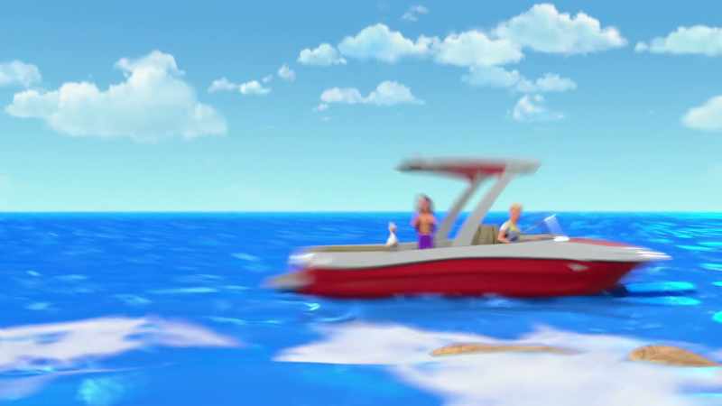 [honking] -[Skipper] Hey, lizard!