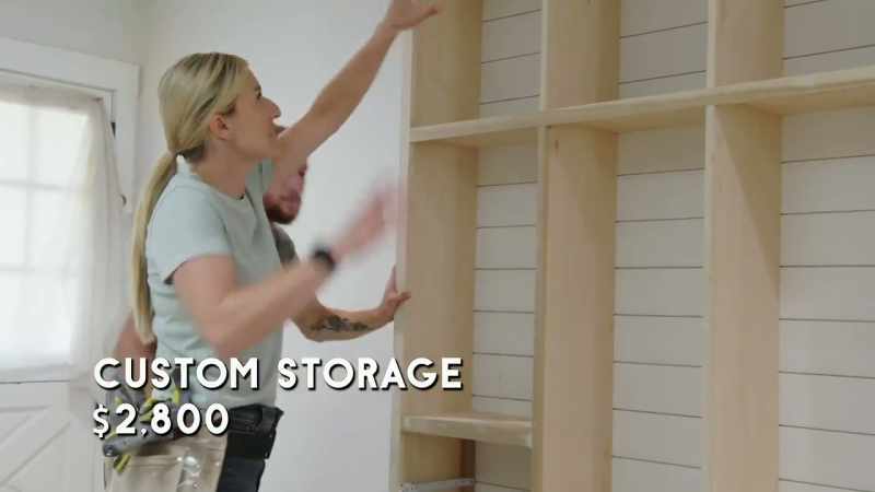 Hooks, hooks, hooks, baskets, all kinds of stuff