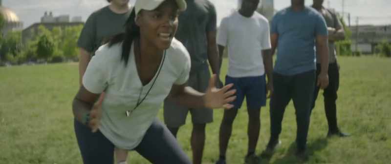 Hop into your defensive stance, elbows at your side