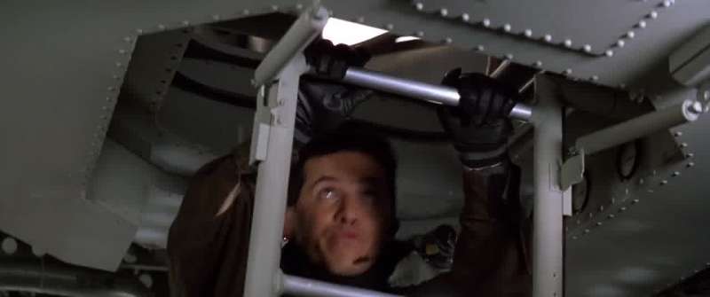 Hope there's a good movie on this flight