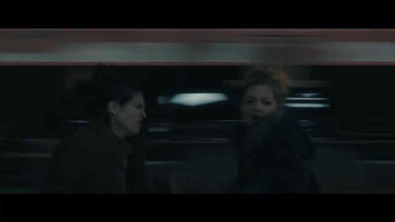 [horn blaring] - [train rumbling]