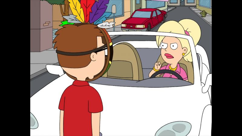 (horn honks) - You think Debbie's a buffalo?