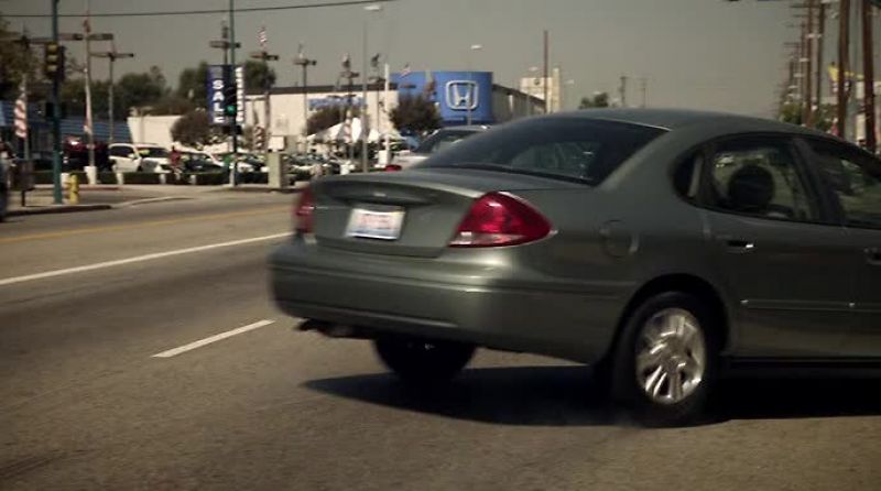 (horns honking, tires screeching)
