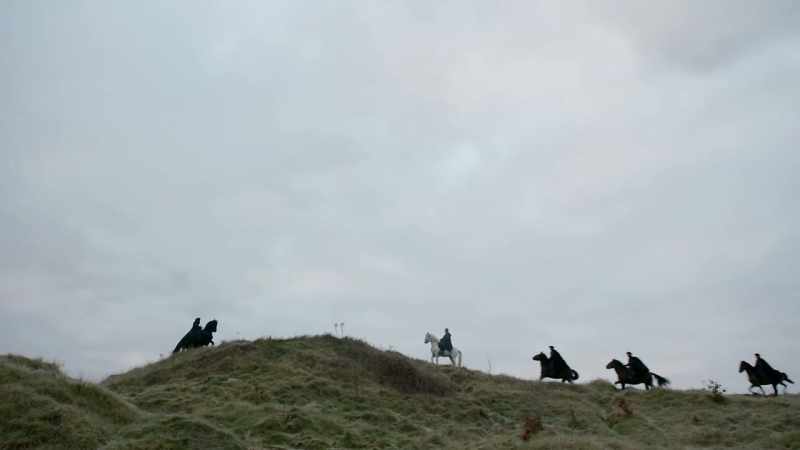 [ Horse blusters and whinnies ]