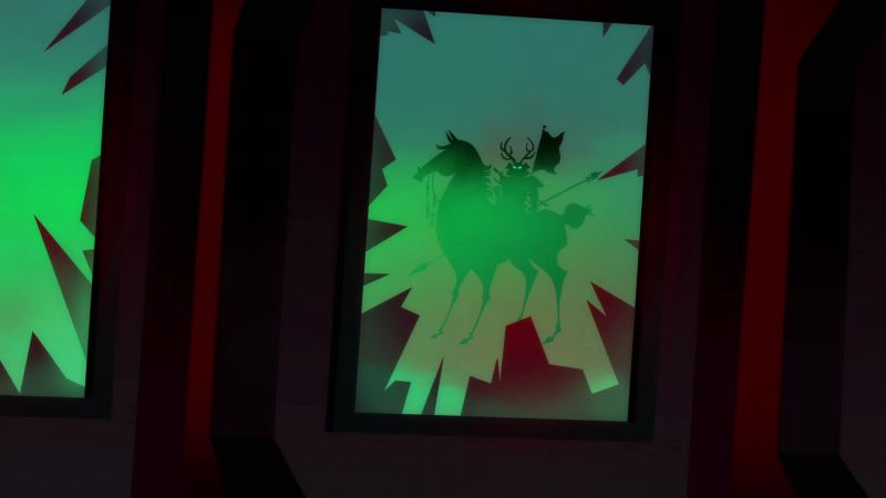 (HORSE NEIGHING)