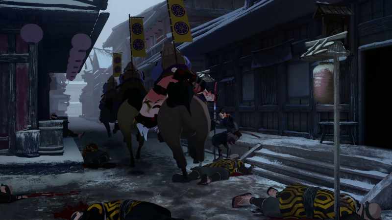 [horse neighing] -[screaming] Let me go! Let me go!