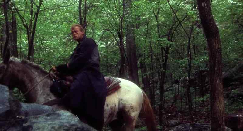 (horse nickering)