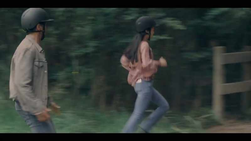 [HORSE NICKERS]