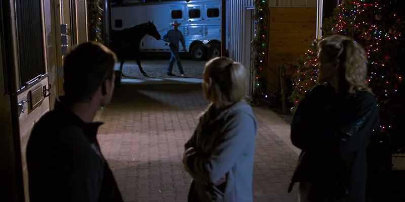 [horse nickers]