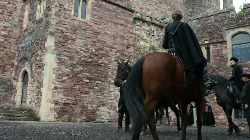 [ Horse whinnies ]
