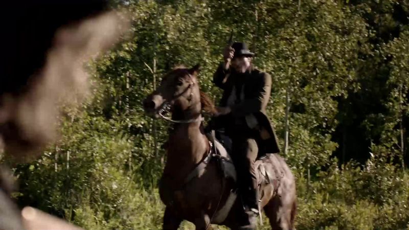 [HORSE WHINNIES]