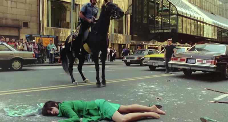 (HORSE WHINNYING)