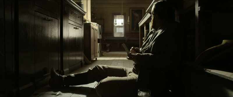 [horses galloping]