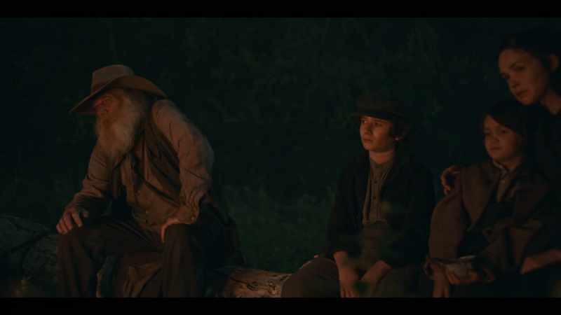 [horses whinnying, blustering]