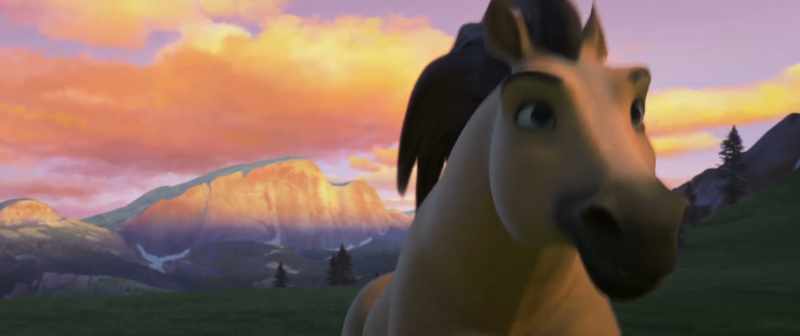 (HORSES WHINNYING)