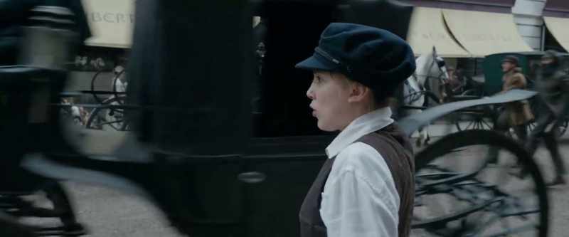 [horses whinnying]