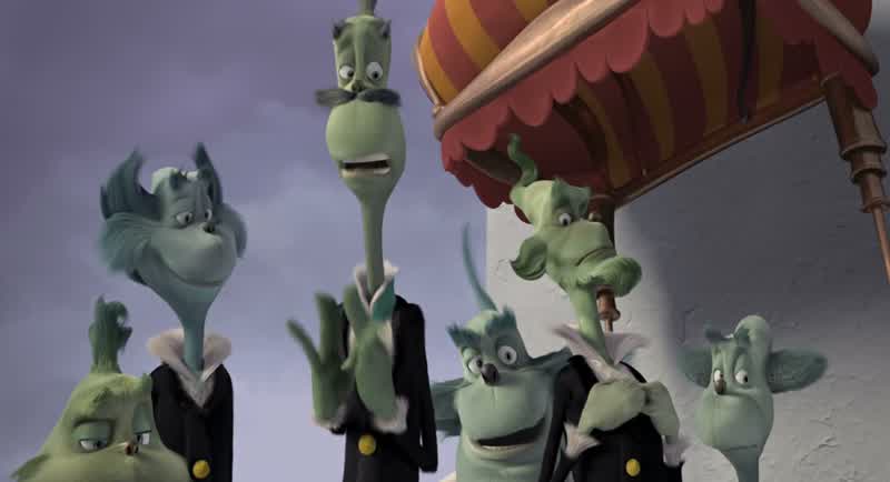 Horton is a giant elephant in the skyDon't bother look He is invisible